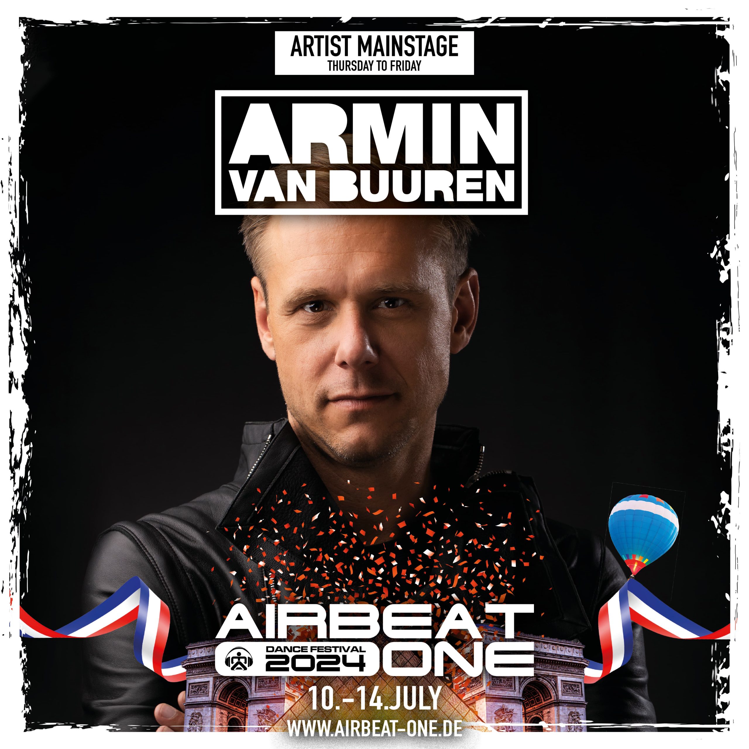 Armin van Buuren beim AIRBEAT ONE Festival 2024 dabei! Airbeat One