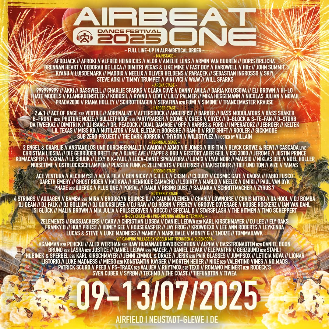 Full Line-up